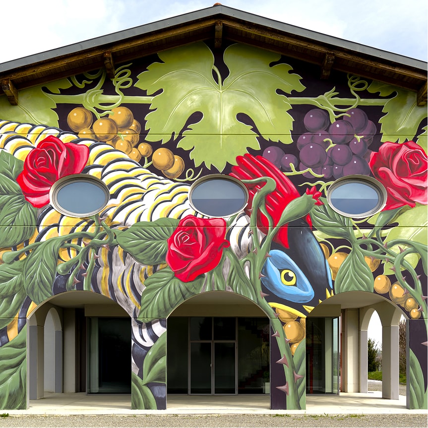 Murales della vigna